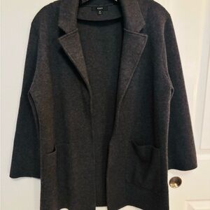 Sweater Blazer Dark Gray